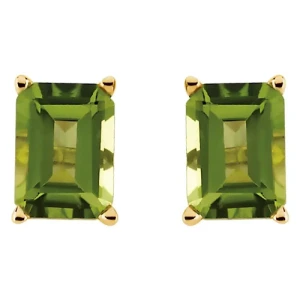 Alfia Peridot Rose Gold 