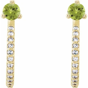 Arnella Peridot Yellow Gold 