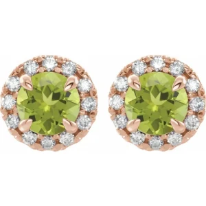 Avir Peridot Rose Gold 