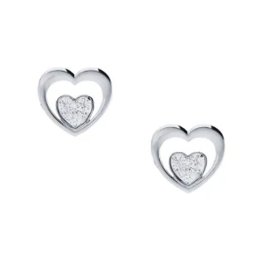 Lidiya Lab-Created Bezel Set Studs Diamond Earrings