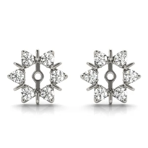 Abigali Lab-Created Ear Jackets & Climbers Diamond Earrings