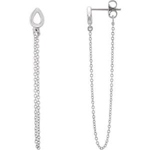 Diar Platinum Traditional Gold Earrings