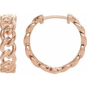 Dimos Rose Traditional Gold Earrings