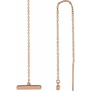 Duska Rose Traditional Gold Earrings
