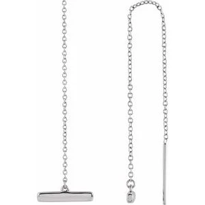 Duska Platinum Traditional Gold Earrings