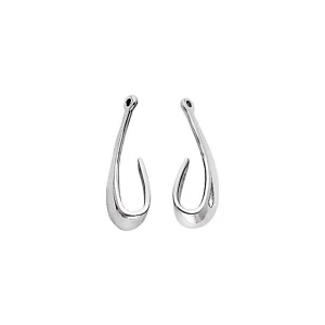 Donnica White Traditional Gold Earrings