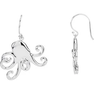 Dorota White Traditional Gold Earrings