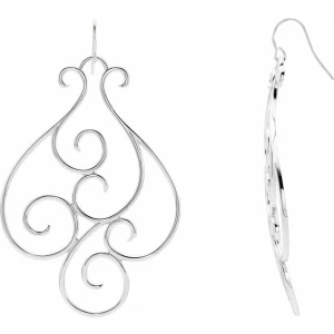 Diksha White Traditional Gold Earrings