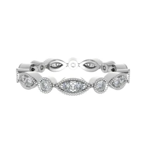 Ellenora Lab-Created Prong  Diamond Ring