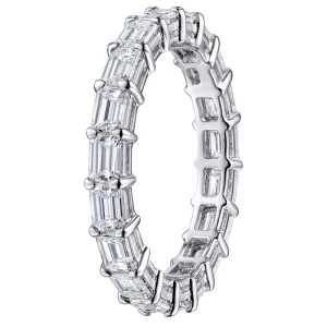 Eadita Lab-Created Prong  Diamond Ring