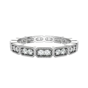 Enjoli Lab-Created Prong  Diamond Ring