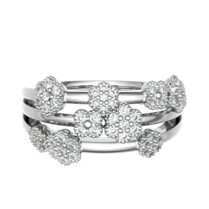 Eilene 0.33 Carat Lab-Created Round cut Prong  Diamond Ring