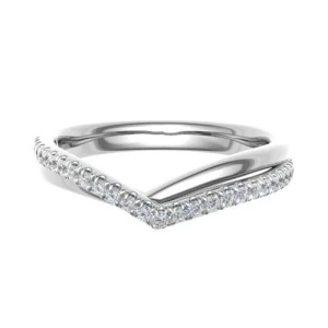 Eboney Natural Round cut Prong  Diamond Ring