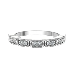 Emmalise Lab-Created Platinum Prong  Diamond Ring