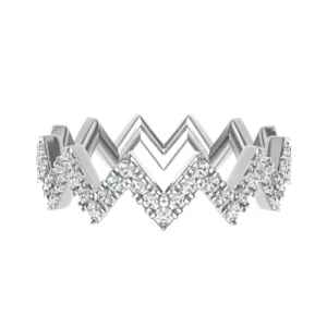 Eustacia 0.33 Carat Lab-Created Round cut Prong  Diamond Ring