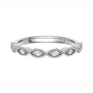 Emera Lab-Created Platinum Prong  Diamond Ring