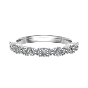 Elexia Lab-Created Platinum Prong  Diamond Ring