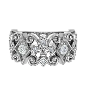 Evanee 0.30 Carat Lab-Created Round cut Prong  Diamond Ring