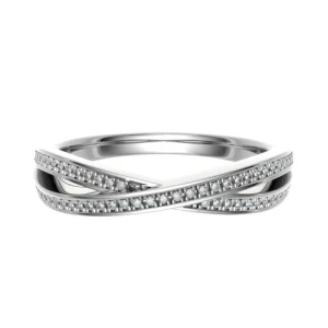 Euphemia Natural Round cut Prong  Diamond Ring