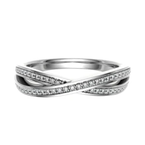 Elza Natural Round cut Prong  Diamond Ring
