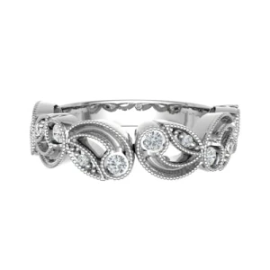 Ellyn Lab-Created Platinum Prong  Diamond Ring