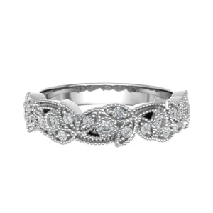 Elmira Natural Round cut Prong  Diamond Ring