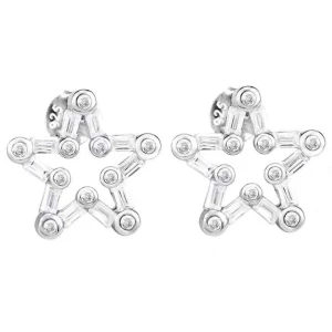 Vivanna Natural Bezel Set  Diamond Earrings