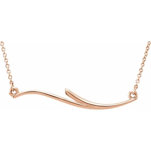 Vinita Rose Gold Chain Necklace
