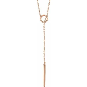 Vedika Rose Gold Chain Necklace