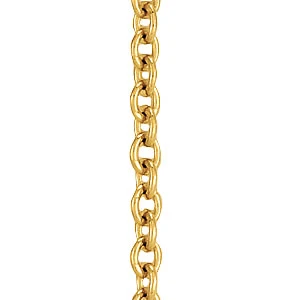 Dexter Yellow Gold 2.1MM Sterling Silver Necklace