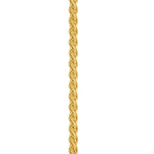 Alfie Yellow Gold 1 MM Sterling Silver Necklace