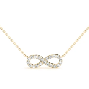 Patrick Lab Grown Diamond Yellow Gold Pave Set  Designer Pendant Necklace