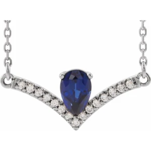 Panjai Blue Sapphire Rose Gold 3 Prong 