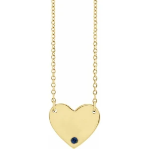 Paralee Blue Sapphire Yellow Gold Flush Setting 