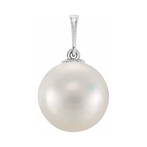 Valorie Yellow Gold Freshwater Pearl Gemstone Necklace