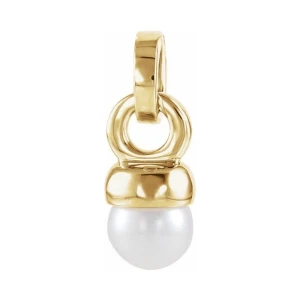 Vibha Rose Gold Pearl Gemstone Necklace
