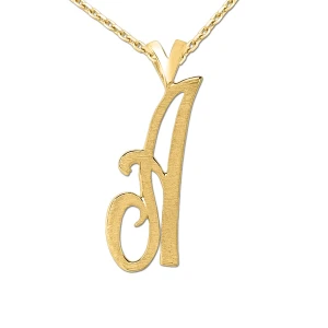 Finley Yellow Gold Designer Pendant Necklace