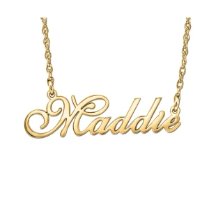 Yellow Gold Maddie Designer Pendant Necklace