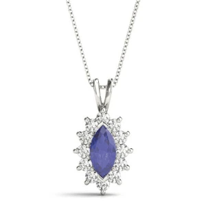 Tallula Blue Sapphire Silver Prong Set 