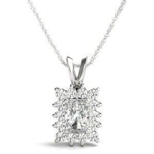 Tameeka Natural Diamond White Gold 4 Prong 