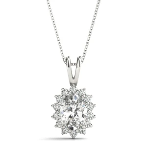 Takiyah Natural Diamond White Gold Prong Set 