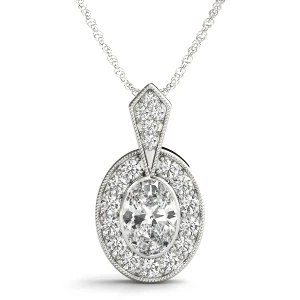 Tenesha Natural Diamond White Gold Bezel Set 