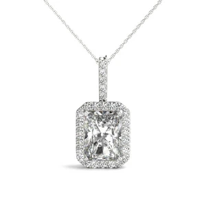 Tena Natural Diamond White Gold 4 Prong 