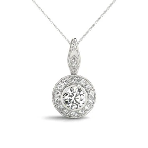 Taheera Natural Diamond Silver Bezel Set 