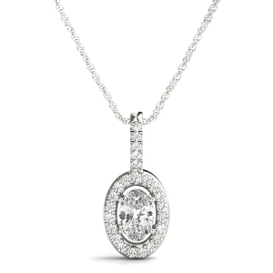 Tamyra Natural Diamond White Gold 4 Prong 