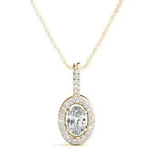 Tamyra Natural Diamond Yellow Gold 4 Prong 