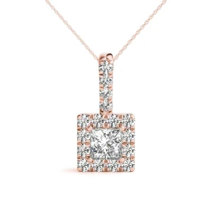 Trista Natural Diamond Rose Gold 4 Prong 