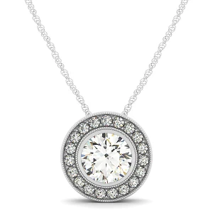 Timothea Natural Diamond Silver Bezel Set 