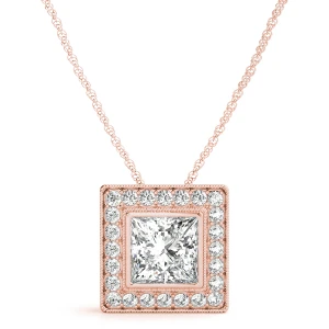 Tatiyana Natural Diamond Rose Gold Bezel Set 