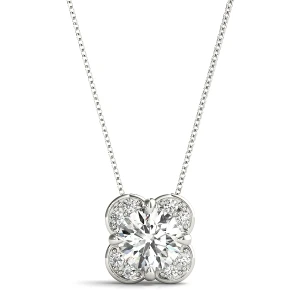 Teresina Natural Diamond Silver 4 Claw Set 